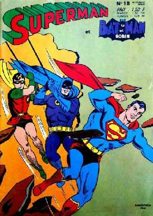Scan de la Couverture Superman Batman Robin n 18